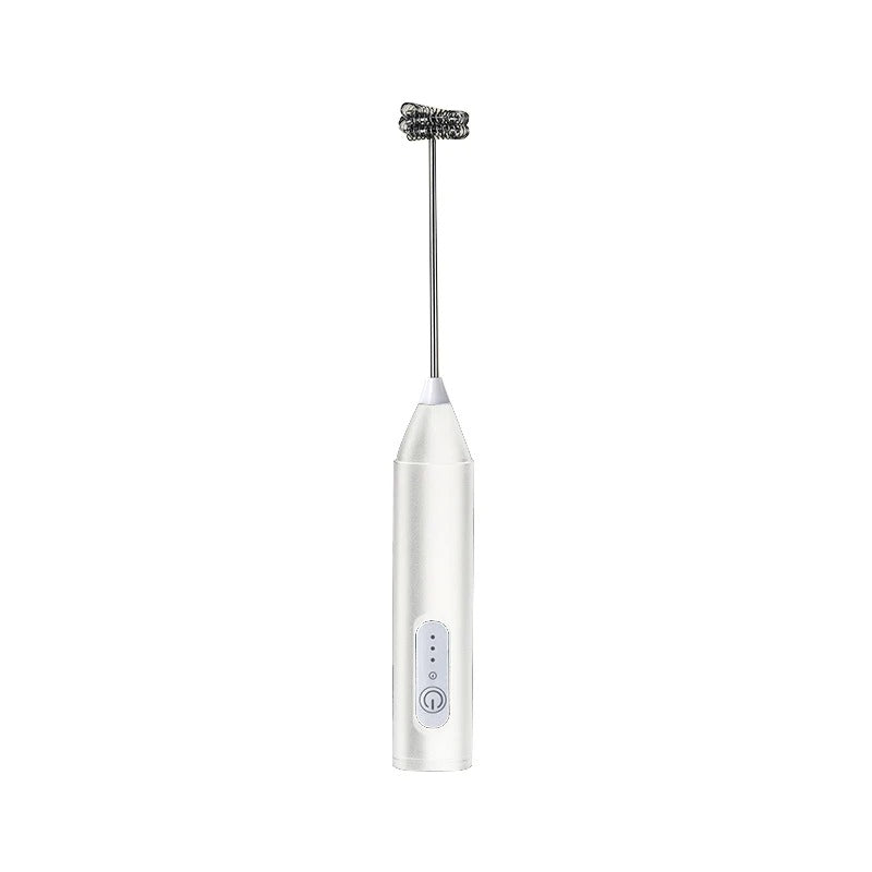 Electric Milk Frother Coffee Handheld USB Charging