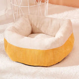Donuts Cat Sofa Bed Cozy Circular Basket Kitten Puppy