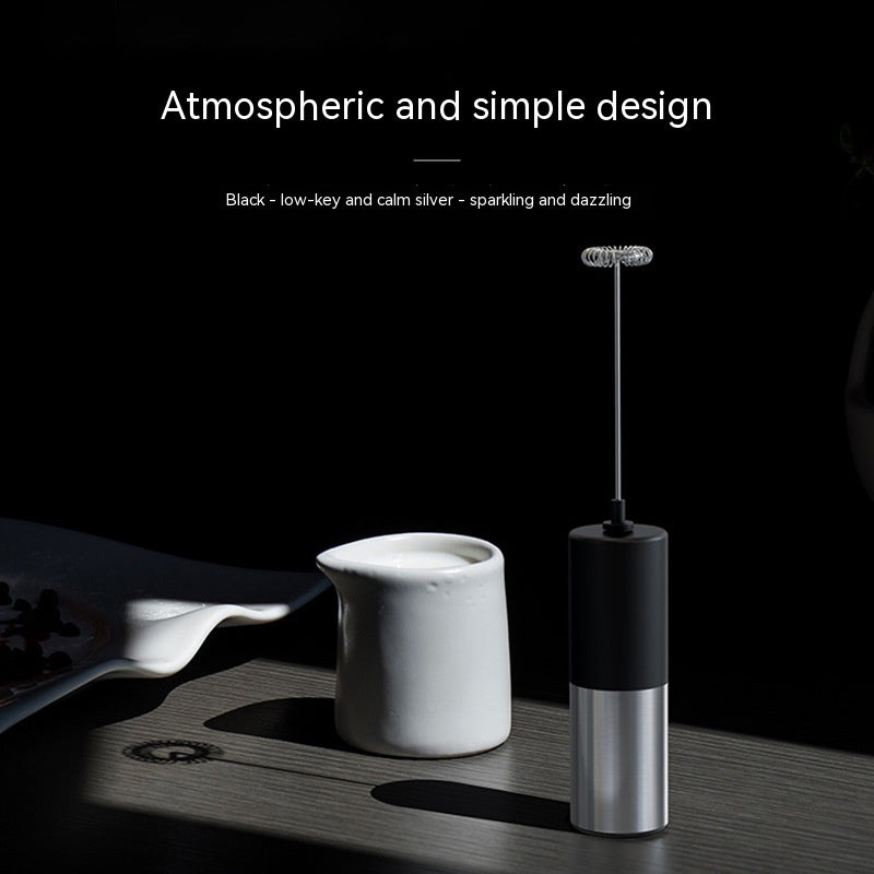 Electric Milk Frother Mini Coffee Milk Frother Battery Operated
