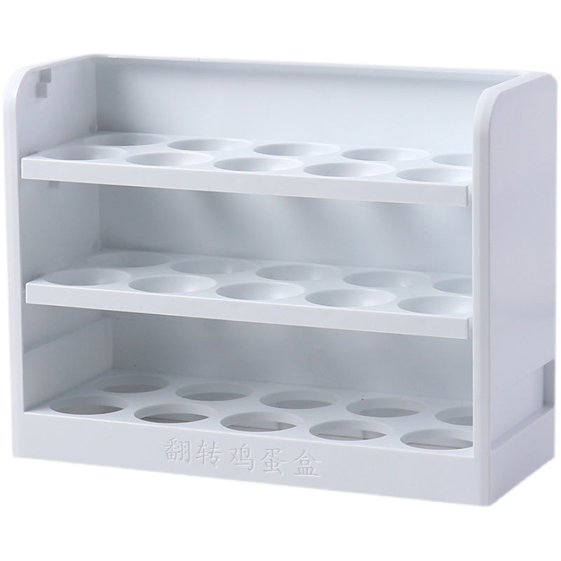 3 Layer Flip Refrigerator Egg Storage Box Household