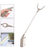 40cm Stainless Steel Grabber Reacher Tool – Non-Slip Grip, One-Hand Operation