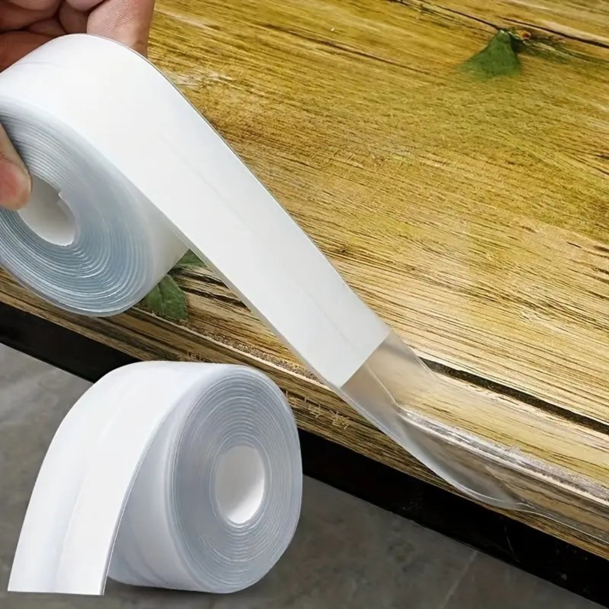 Waterproof Clear PVC Self-adhesive Tape 1.5M