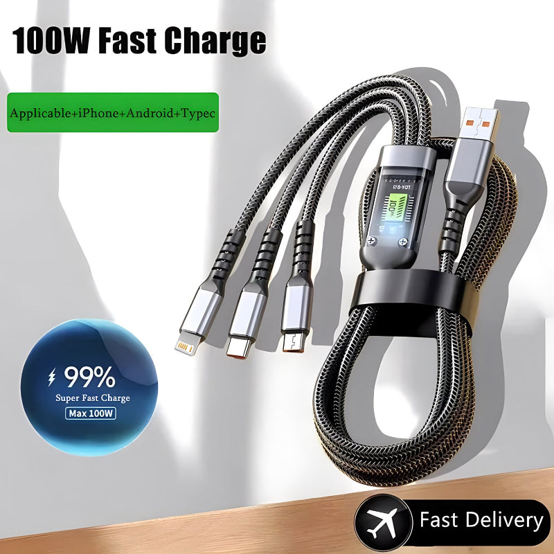 Fast Charging Cable Multi Charger 