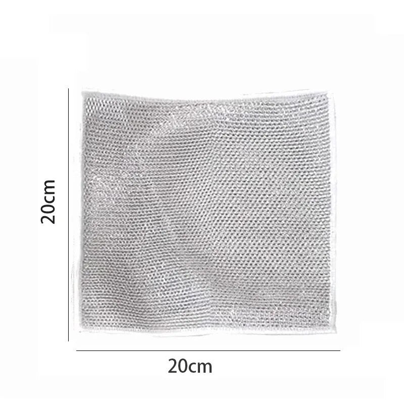 10PCS Multipurpose Wire Dishwahong Cloth