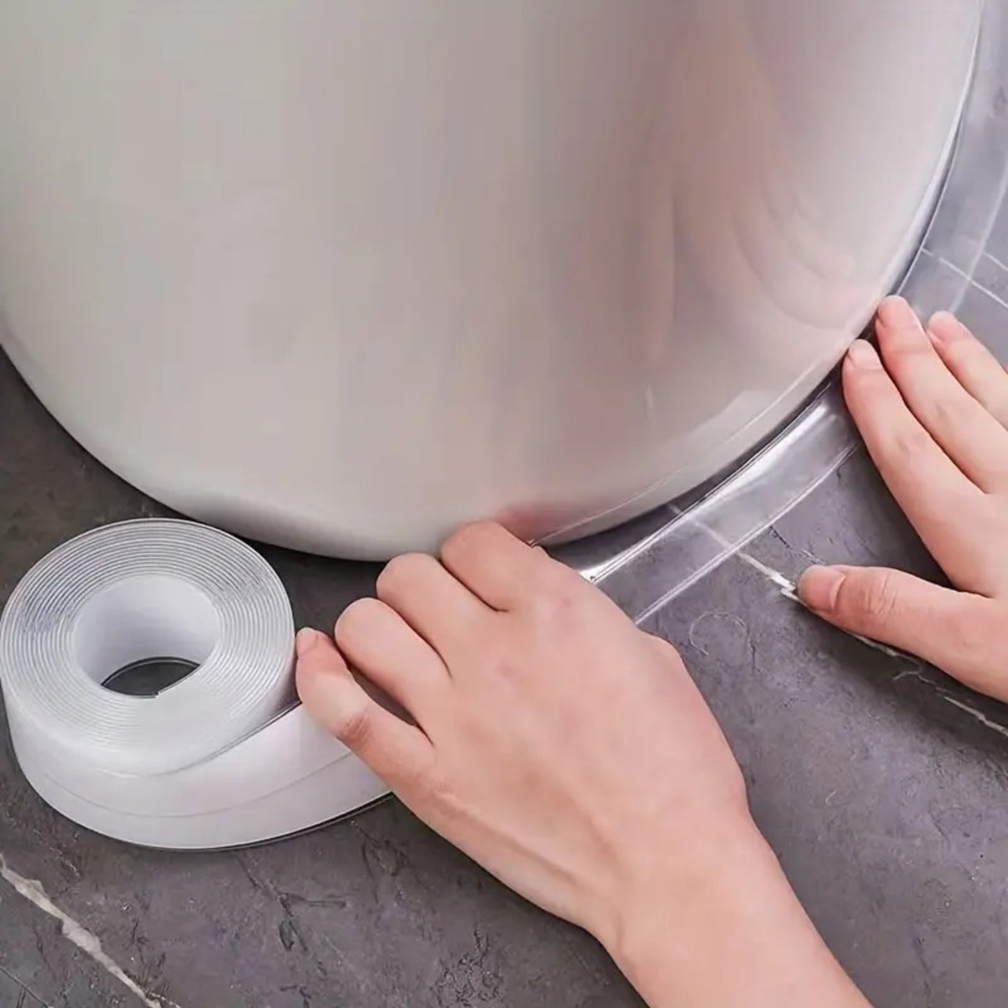 Waterproof Clear PVC Self-adhesive Tape 1.5M