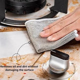 10PCS Multipurpose Wire Dishwahong Cloth