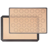 Non-Stick Silicone Baking Mat – Heat-Resistant, Reusable Kitchen Liner (2PCS)