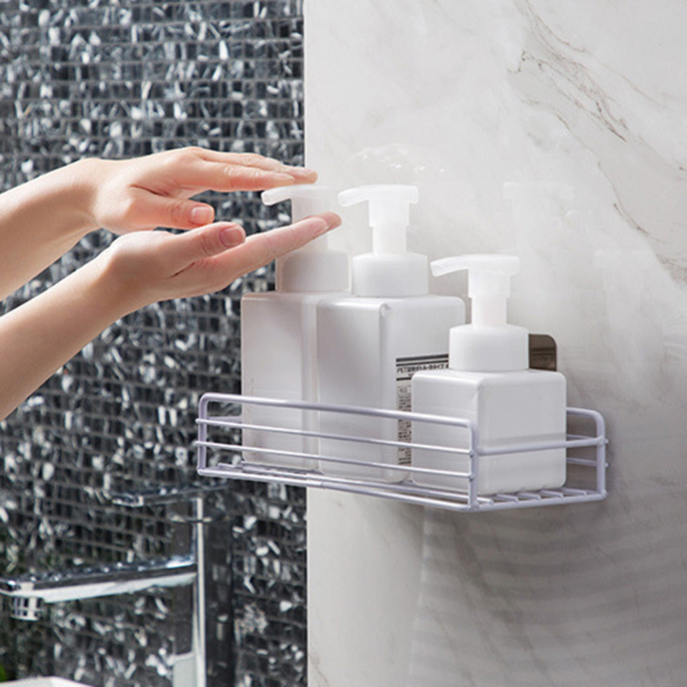Wall Mount Punch-free Bathroom Shelf