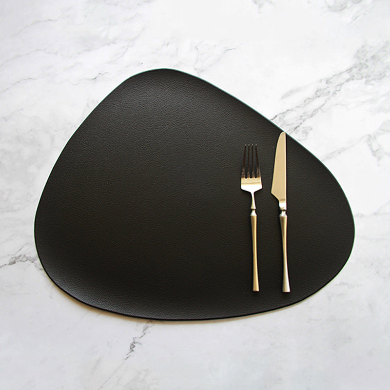 Table Mat Placemat Heat Insulation PU Leather