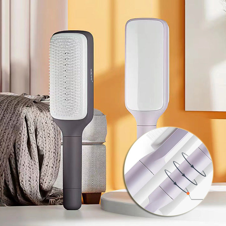  Self Cleaning Hair Brush