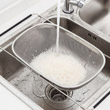Simple Stainless Steel Drain Rack Sink