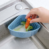 Sink Triangle Drain Basket Plastic Hanging