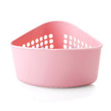 Sink Triangle Drain Basket Plastic Hanging