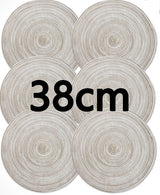 Handmade ramie placemat