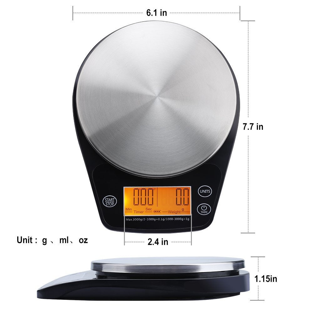 Multifunction LCD Digital Hand  Kitchen Scale
