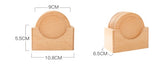 Heat-resistant placemat bamboo mat