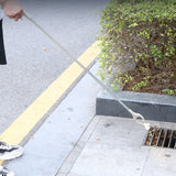 40cm Stainless Steel Grabber Reacher Tool – Non-Slip Grip, One-Hand Operation