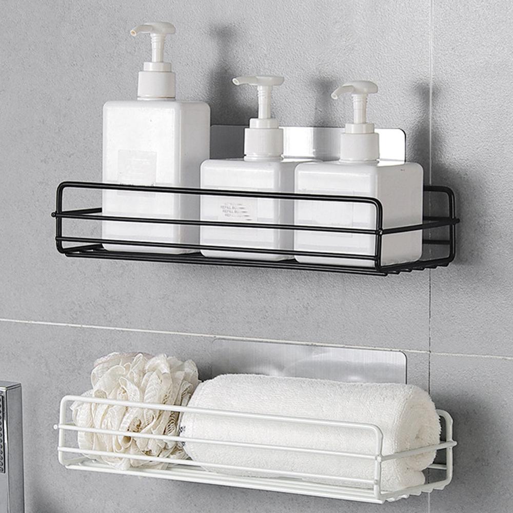 Wall Mount Punch-free Bathroom Shelf