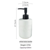 Ceramic Hand Shower Gel Shampoo Dispenser 250 ml