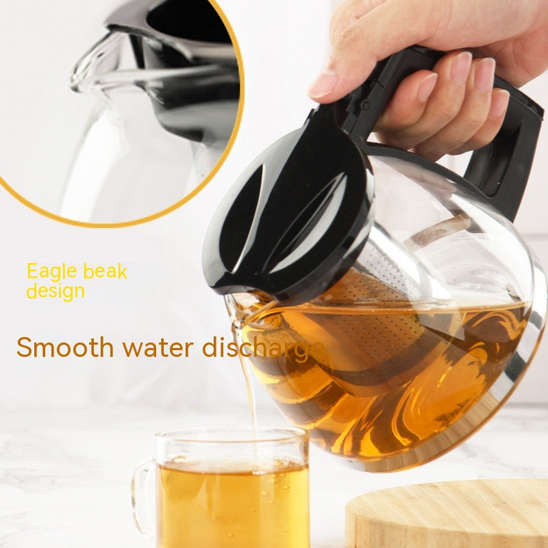 Borosilicate Glass Teapot with Removable Infuser (1L)