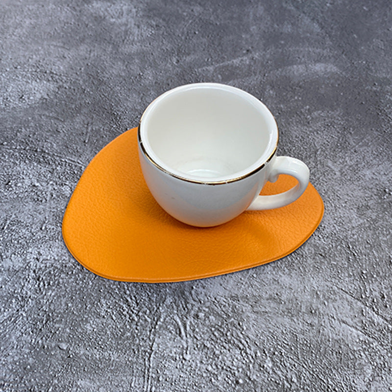 Table Mat Placemat Heat Insulation PU Leather