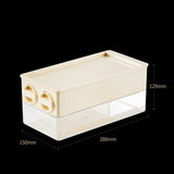 Twist Ice Cube Refrigerator Large Capacity Storage Box
