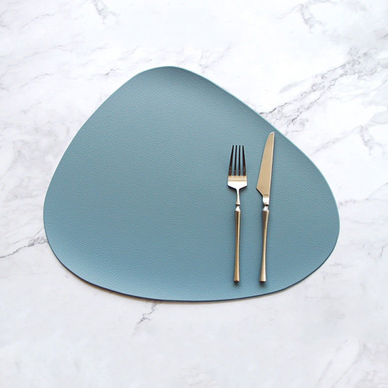 Table Mat Placemat Heat Insulation PU Leather