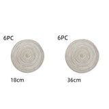 Western-style Placemat Home Placemat Coasters Heat Proof Mat