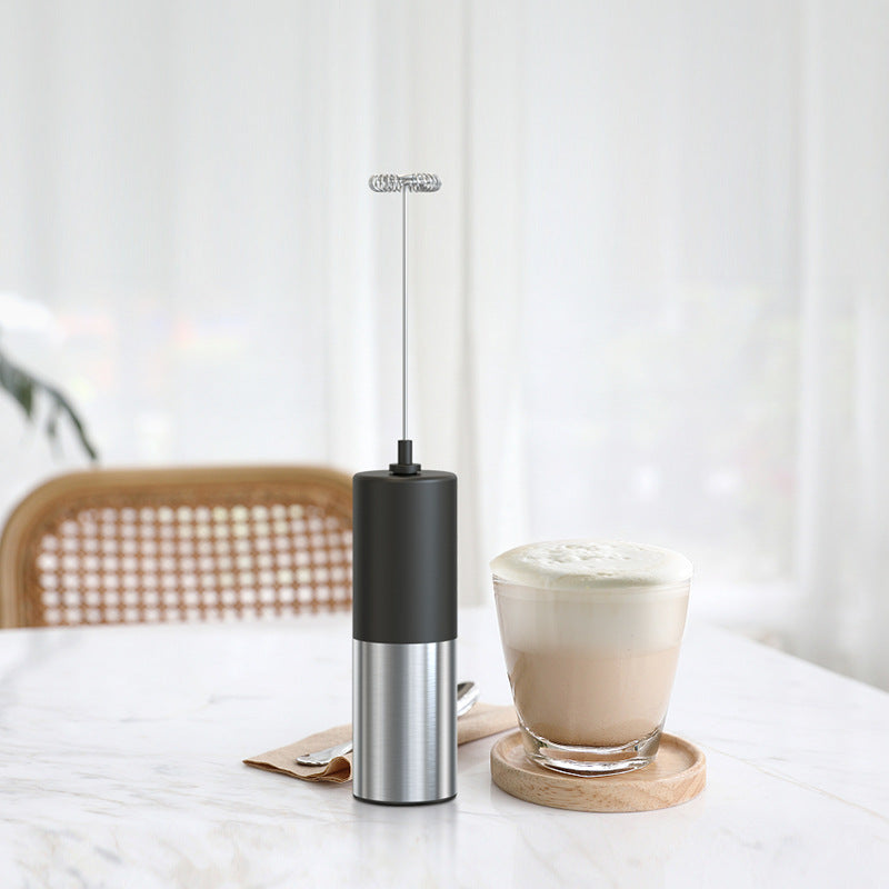 Electric Milk Frother Mini Coffee Milk Frother Battery Operated