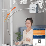 U-Shaped High-Rise Window Cleaner – Telescopic Arc Rod for Safe HDB & Condo Cleaning