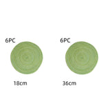 Western-style Placemat Home Placemat Coasters Heat Proof Mat