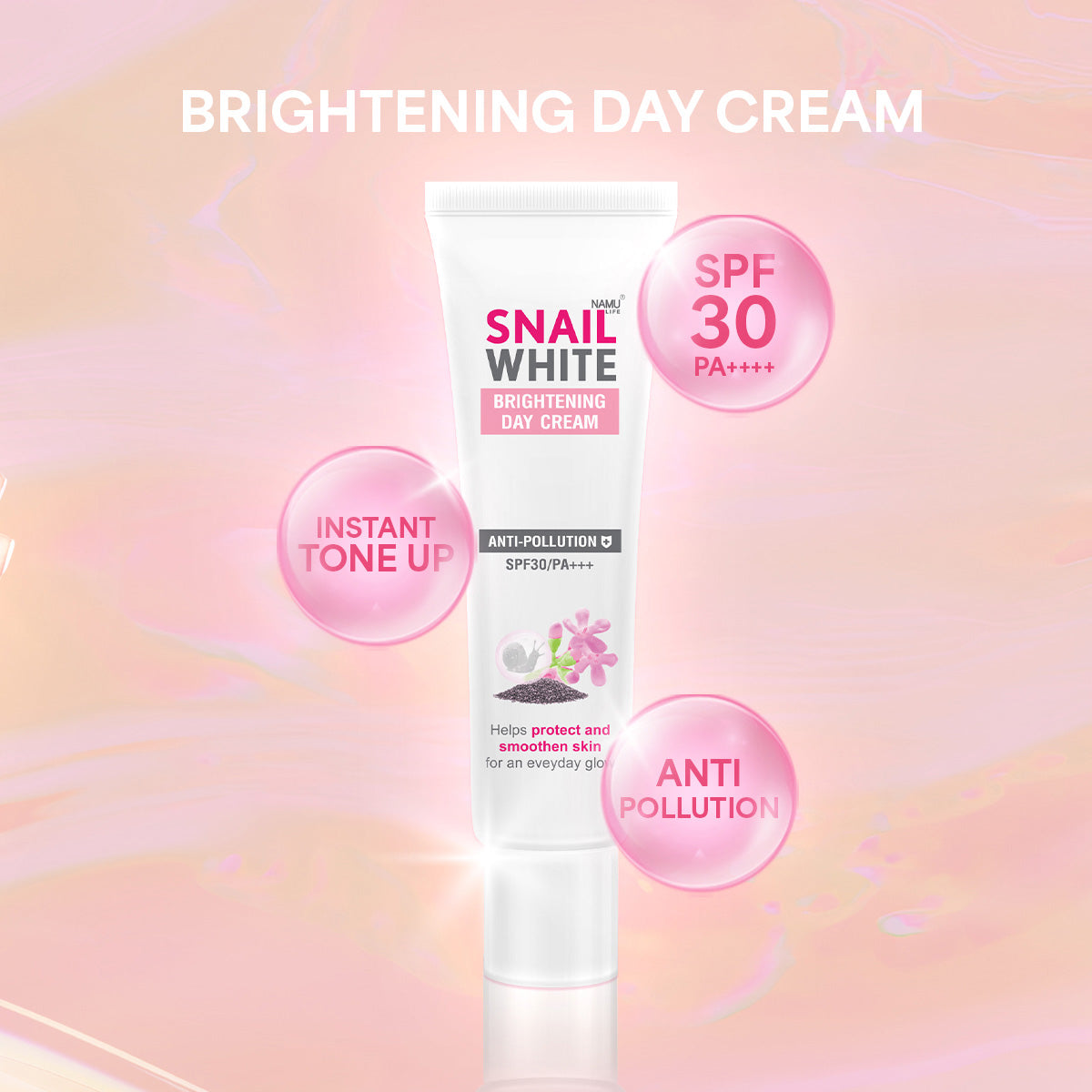 Snail White Brightening Day Cream 30ml