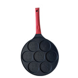 Aluminum Alloy Frying Pan Non-stick Seven-hole Breakfast pan