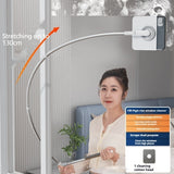 U-Shaped High-Rise Window Cleaner – Telescopic Arc Rod for Safe HDB & Condo Cleaning