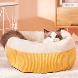 Donuts Cat Sofa Bed Cozy Circular Basket Kitten Puppy