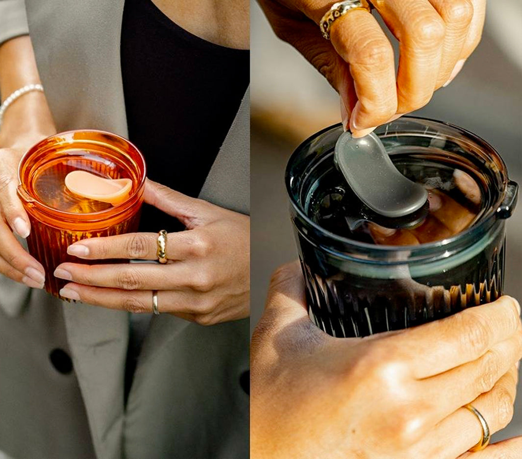Huskee Renew 180 ml Cup & Lid [Smoke]