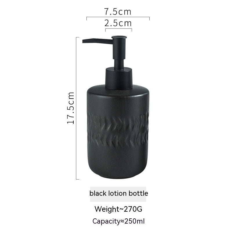 Ceramic Hand Shower Gel Shampoo Dispenser 250 ml