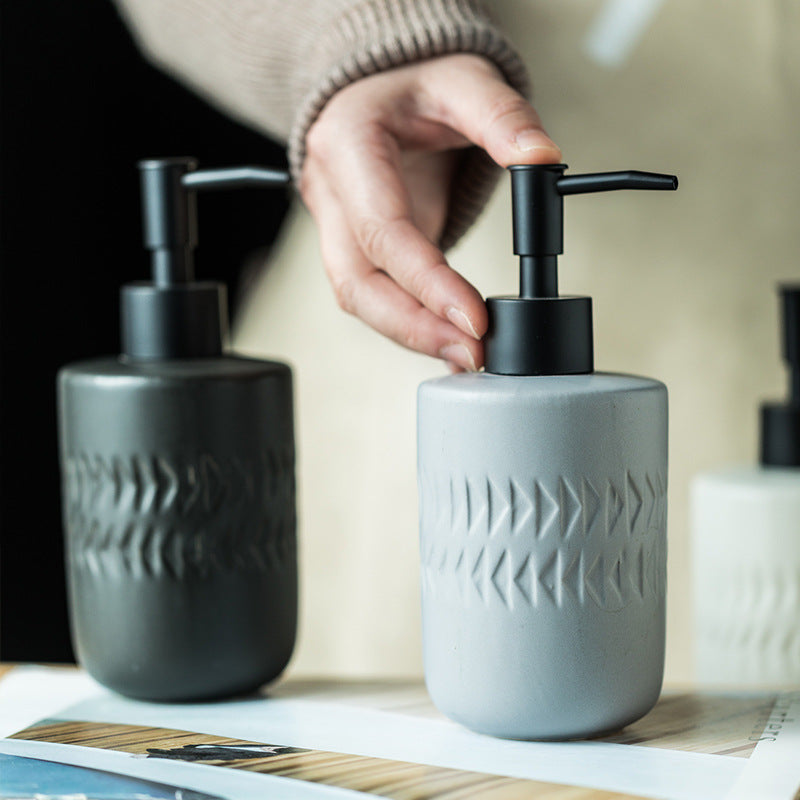 Ceramic Hand Shower Gel Shampoo Dispenser 250 ml