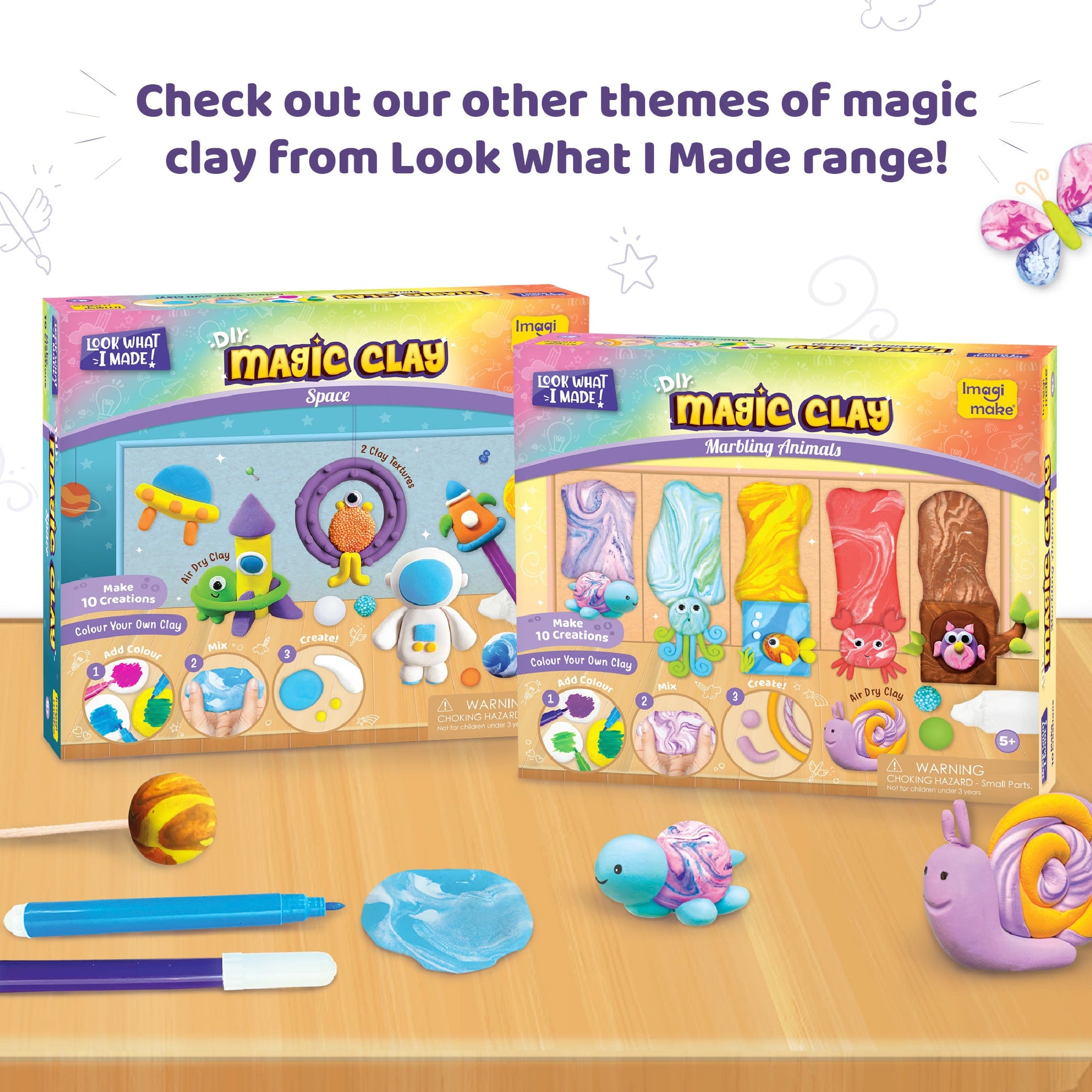 Magic Clay Unicorn Craft Kit for Kids