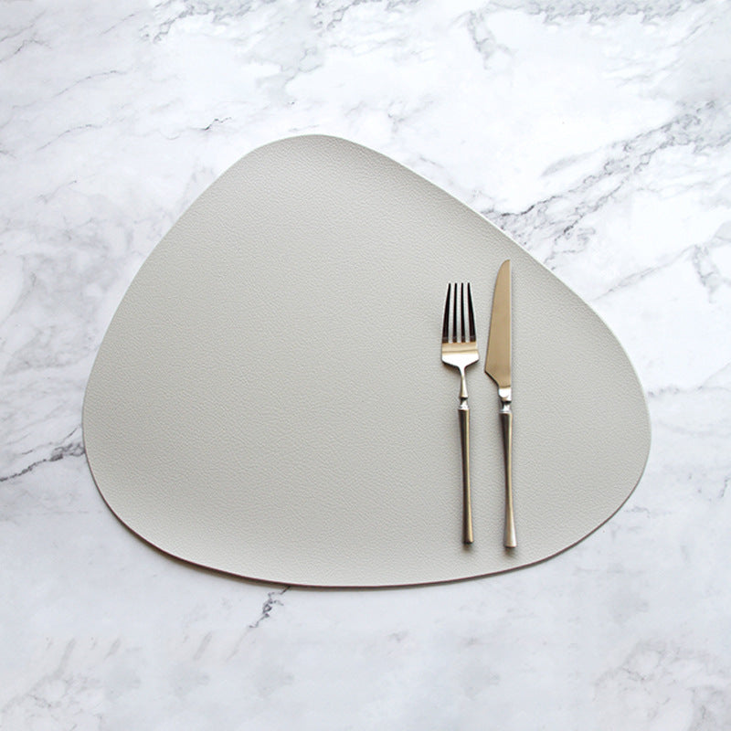 Table Mat Placemat Heat Insulation PU Leather