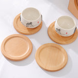 Heat-resistant placemat bamboo mat