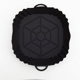 5PCS Air Fryer Silicone Baking Tray Round Shape