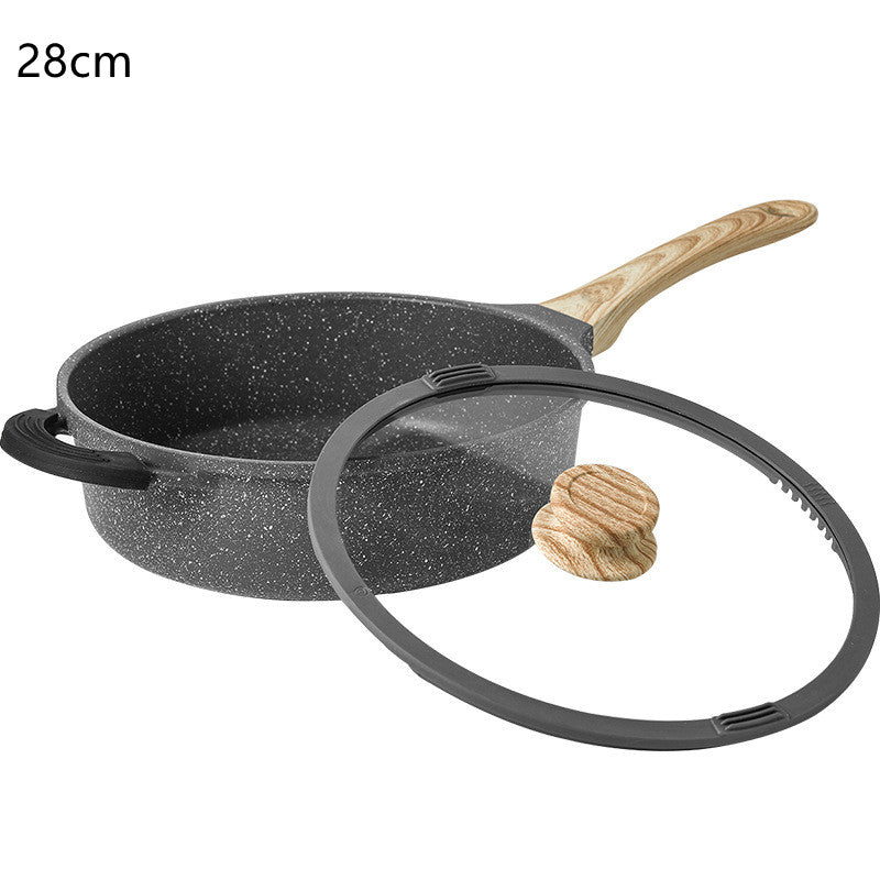 Maifan Stone Non-stick Pan Without Oily Smoke Pan 24 cm
