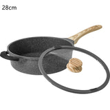 Maifan Stone Non-stick Pan Without Oily Smoke Pan 24 cm