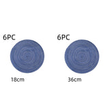 Western-style Placemat Home Placemat Coasters Heat Proof Mat