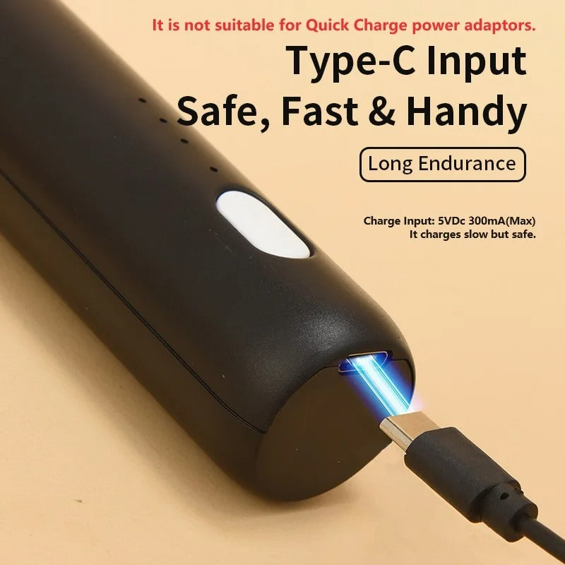 Electric Milk Frother Coffee Handheld USB Charging