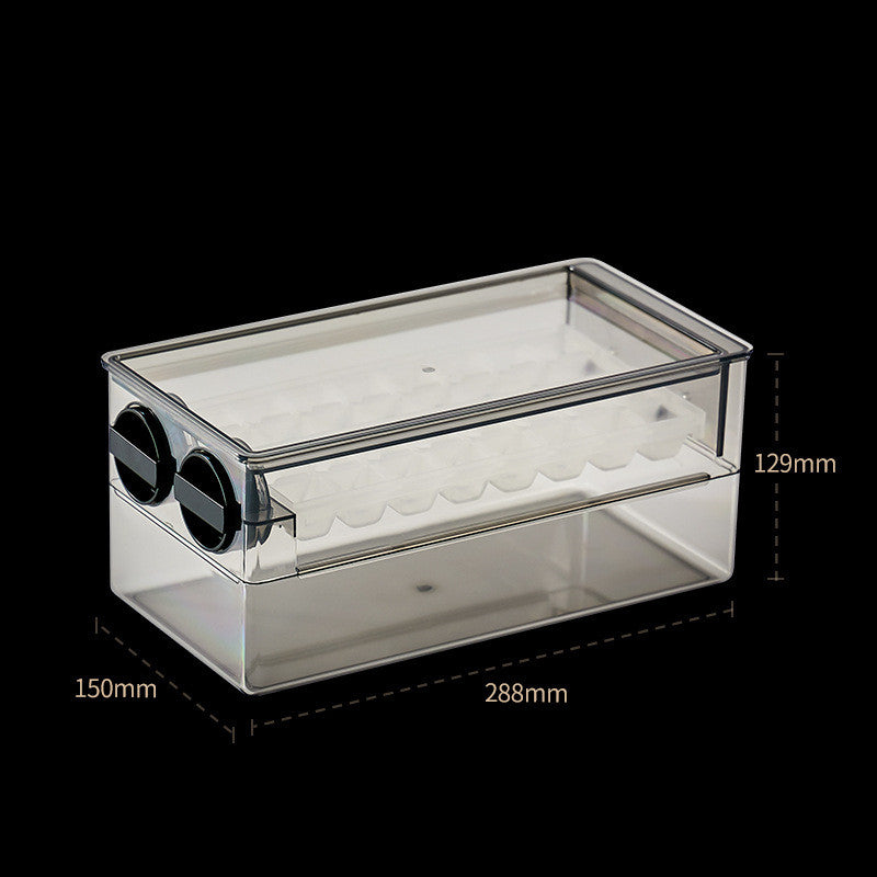 Twist Ice Cube Refrigerator Large Capacity Storage Box