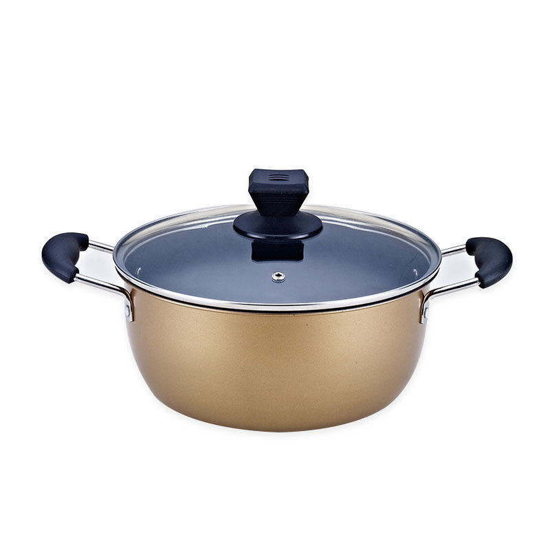 3PCS Set of Pot Kitchen Cookware Cooking Pots
