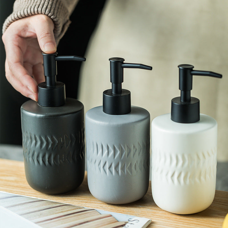 Ceramic Hand Shower Gel Shampoo Dispenser 250 ml