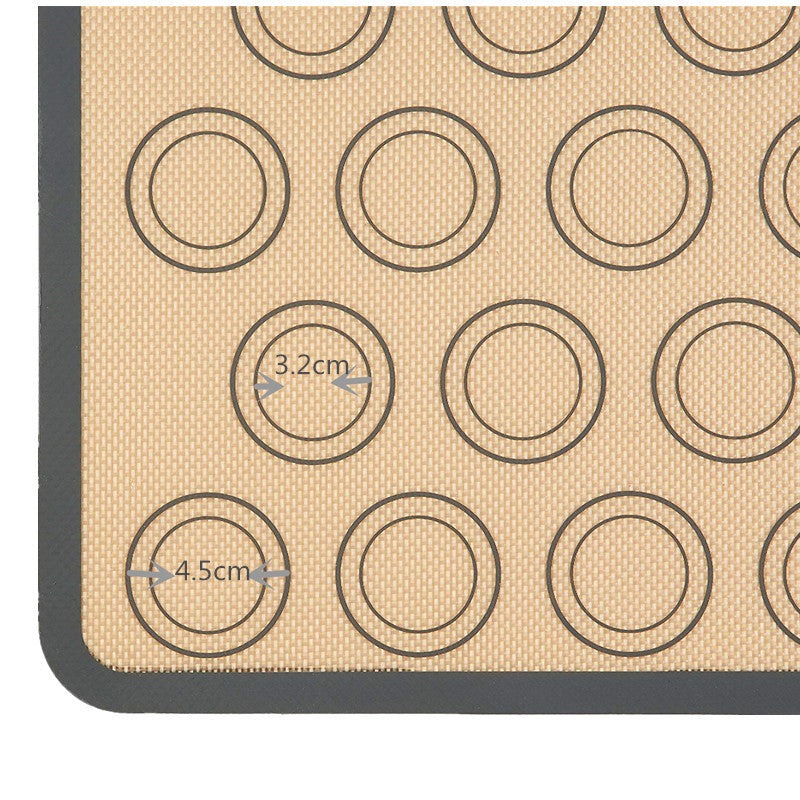 Non-Stick Silicone Baking Mat – Heat-Resistant, Reusable Kitchen Liner (2PCS)